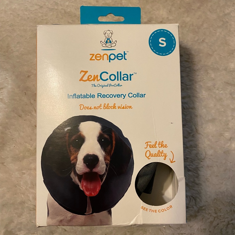 Zen pet - inflatable recovery cone